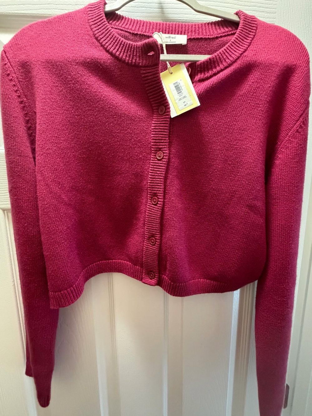 Aritzia Wilfred Cotton Charm Sicily Cardigan